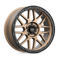 KMC Wheels - KM535 GRENADE OFF-ROAD - Bronze - MATTE BRONZE MATTE BLACK LIP - 20" x 9", 18 Offset, 5x127 (Bolt Pattern), 71.5mm HUB