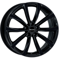 Mak Wheels - WOLF - Black - GLOSS BLACK - 19" x 8", 51 Offset, 5x114.3 (Bolt Pattern), 67.1mm HUB