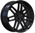 RTX Wheels - Cambridge - Black - Gloss Black - 17" x 7", 40 Offset, 5x100 (Bolt Pattern), 54.1mm HUB