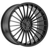 Mandrus - 23 - Gunmetal - MATTE BLACK - 20" x 9", 2 Offset, 5x112 (Bolt Pattern), 66.56mm HUB