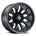 Vision Wheel Off-Road - 362 ARMOR - Black - Satin Black with Black Bolt Inserts - 20" x 10", -25 Offset, 5x150 (Bolt Pattern), 110.2mm HUB