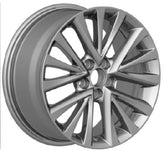 DTD - Replica - Silver - Silver - 18" x 7", 45 Offset, 5x114.3 (Bolt Pattern), 60.1mm HUB