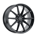 Petrol Wheels - P4B - Black - GLOSS BLACK - 17" x 8", 40 Offset, 5x110 (Bolt Pattern), 72.1mm HUB