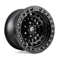 Fuel - D101 ZEPHYR BEADLOCK - Black - MATTE BLACK - 17" x 9", -38 Offset, 5x127 (Bolt Pattern), 71.5mm HUB