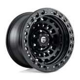 Fuel - D101 ZEPHYR BEADLOCK - Black - MATTE BLACK - 17" x 9", -38 Offset, 5x127 (Bolt Pattern), 71.5mm HUB