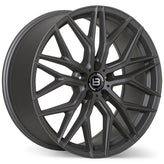 Braelin - BR10 - Gunmetal - Matte Graphite - 18" x 8", 45 Offset, 5x120.65 (Bolt Pattern), 70.3mm HUB