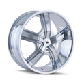 Mazzi - BOOST - Chrome - CHROME - 18" x 7.5", 40 Offset, 5x108, 114.3 (Bolt Pattern), 72.62mm HUB