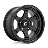 Fuel - D664 SHOK - Black - MATTE BLACK - 17" x 10", -18 Offset, 6x139.7 (Bolt Pattern), 106.1mm HUB