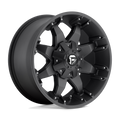 Fuel - D509 OCTANE - Black - MATTE BLACK - 20" x 9", -12 Offset, 5x114.3, 127 (Bolt Pattern), 78.1mm HUB