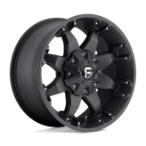 Fuel - D509 OCTANE - Black - MATTE BLACK - 20" x 9", -12 Offset, 5x114.3, 127 (Bolt Pattern), 78.1mm HUB