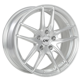 Dai Alloys - Apex - Silver - Silver - 17" x 7.5", 42 Offset, 5x114.3 (Bolt Pattern), 73.1mm HUB