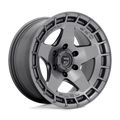 Fuel - D734 WARP - Gunmetal - MATTE GUN METAL - 17" x 9", -12 Offset, 6x139.7 (Bolt Pattern), 106.1mm HUB