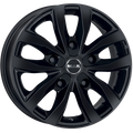 Mak Wheels - LOAD5 - Black - GLOSS BLACK - 15" x 6.5", 55 Offset, 5x118 (Bolt Pattern), 71.1mm HUB