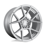 Rotiform - R138 KPS - Silver - Gloss Silver Brushed - 18" x 8.5", 45 Offset, 5x112 (Bolt Pattern), 66.6mm HUB