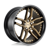 Niche - M195 METHOS - Bronze - MATTE BRONZE BLACK BEAD RING - 20" x 10.5", 40 Offset, 5x114.3 (Bolt Pattern), 72.6mm HUB