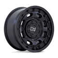 Black Rhino - ATLAS - Black - MATTE BLACK - 17" x 8", 38 Offset, 5x114.3, 120 (Bolt Pattern), 74.1mm HUB