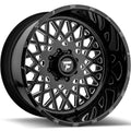 Fittipaldi Offroad - FTF10 - Black - Black Milled - 24" x 12", -51 Offset, 8x170 (Bolt Pattern), 125.2mm HUB