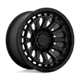 Black Rhino - RAID - Black - MATTE BLACK - 18" x 9.5", -18 Offset, 6x139.7 (Bolt Pattern), 112.1mm HUB