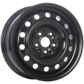 RNB - STEEL WHEEL - Black - Black E-Coating - 16" x 6.5", 45 Offset, 5x112 (Bolt Pattern), 57.1mm HUB