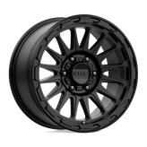 KMC Wheels - KM542 IMPACT - Black - SATIN BLACK - 18" x 9", 18 Offset, 6x114.3 (Bolt Pattern), 66.1mm HUB