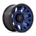Fuel - D827 TRACTION - DARK BLUE WITH BLACK RING - 20" x 10", -18 Offset, 8x170 (Bolt Pattern), 125.1mm HUB