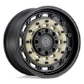 Black Rhino - ARSENAL - Desert Sand - SAND ON BLACK - 18" x 8", 38 Offset, 6x130 (Bolt Pattern), 84.1mm HUB