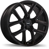 Fast Wheels - Tactic - Black - Gloss Black - 17" x 7.5", 45 Offset, 5x114.3 (Bolt Pattern), 66.1mm HUB