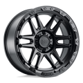 Black Rhino - APACHE - Black - MATTE BLACK WITH BLACK BOLTS - 18" x 9", -18 Offset, 5x127 (Bolt Pattern), 71.5mm HUB