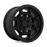 Black Rhino - CONVOY - Black - MATTE BLACK - 17" x 8.5", -18 Offset, 5x127 (Bolt Pattern), 71.5mm HUB