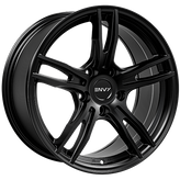 Envy Wheels - EV-5 - Black - Satin Black - 18" x 8", 35 Offset, 5x114.3 (Bolt Pattern), 60.1mm HUB