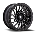 Fittipaldi Offroad - FTF03 - Black - Black Milled - 20" x 9", 6 Offset, 6x139.7 (Bolt Pattern), 78.1mm HUB