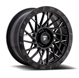 Fittipaldi Offroad - FTF03 - Black - Black Milled - 20" x 9", 6 Offset, 6x139.7 (Bolt Pattern), 78.1mm HUB