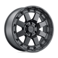 Black Rhino - CLEGHORN - Black - MATTE BLACK - 17" x 8.5", 18 Offset, 6x114.3 (Bolt Pattern), 76.1mm HUB