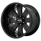 Helo - HE917 - Black - GLOSS BLACK - 18" x 10", -18 Offset, 5x127 (Bolt Pattern), 71.5mm HUB