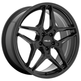 Helo - HE919 - Black - GLOSS BLACK - 18" x 8", 4 Offset, 5x112 (Bolt Pattern), 66.56mm HUB