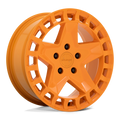 Victor Equipment Wheels - ALPEN - GLOSS ORANGE - 18" x 8", 10 Offset, 5x130 (Bolt Pattern), 71.5mm HUB
