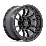 KMC Wheels - KM727 WRATH - Black - SATIN BLACK - 17" x 8.5", -10 Offset, 6x139.7 (Bolt Pattern), 106.1mm HUB