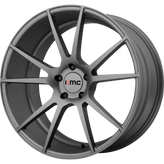 KMC Wheels - KM709 FLUX - Gunmetal - Charcoal - 20" x 8.5", 25 Offset, 5x120 (Bolt Pattern), 74.1mm HUB