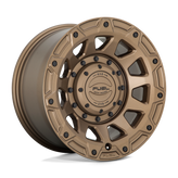 Fuel - D731 TRACKER - Bronze - MATTE BRONZE - 20" x 9", 1 Offset, 5x139.7, 150 (Bolt Pattern), 110.1mm HUB