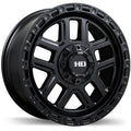 Fast HD - Summit - Black - Satin Black - 18" x 8", 25 Offset, 6x135, 139.7 (Bolt Pattern), 93.1mm HUB