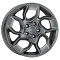 Mak Wheels - EXPRESS - Black - BLACK MIRROR - 17" x 7", 62 Offset, 5x118 (Bolt Pattern), 71.1mm HUB
