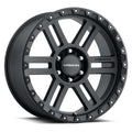 Vision Wheel Off-Road - 354 MANX2 - Black - Satin Black - 18" x 9", 12 Offset, 8x165.1 (Bolt Pattern), 125.2mm HUB