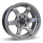 RSSW - Torque - Silver - Hyper silver - 16" x 7.5", 23 Offset, 6x120 (Bolt Pattern), 67.1mm HUB