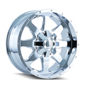 Mayhem - TANK - Chrome - CHROME - 18" x 9", -12 Offset, 5x127, 139.7 (Bolt Pattern), 87mm HUB