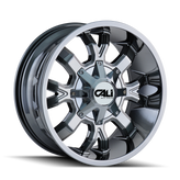 Cali Off-Road - DIRTY - Chrome - CHROME - 20" x 10", -19 Offset, 8x180 (Bolt Pattern), 124.1mm HUB