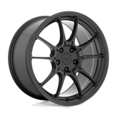 Motegi - MR152 SS5 - Black - SATIN BLACK - 17" x 8", 45 Offset, 4x108 (Bolt Pattern), 63.4mm HUB