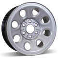 RSSW - Steel - Silver - Silver - 17" x 7.5", 31 Offset, 6x139.7 (Bolt Pattern), 78.1mm HUB