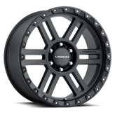 Vision Wheel Off-Road - 354 MANX2 - Black - Satin Black - 18" x 9", -12 Offset, 8x170 (Bolt Pattern), 125.2mm HUB