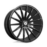 Asanti Black - ABL-14 POLARIS - Black - GLOSS BLACK - 22" x 10.5", 35 Offset, 5x120 (Bolt Pattern), 72.6mm HUB