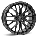 RSSW - Touring - Gunmetal - Graphite - 16" x 6.5", 40 Offset, 5x114.3 (Bolt Pattern), 67.1mm HUB